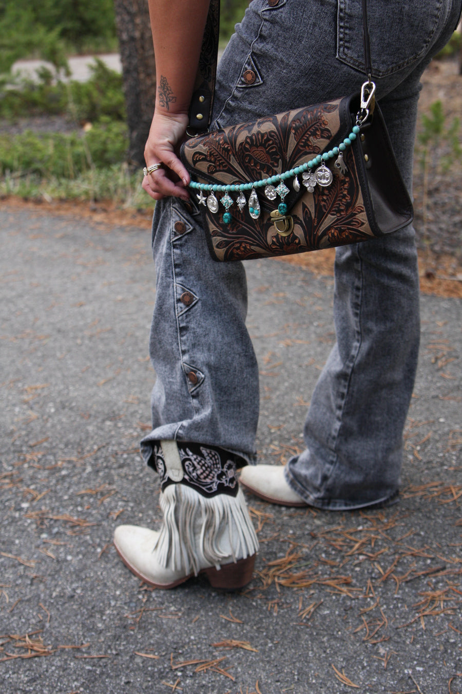 Leather — Boots