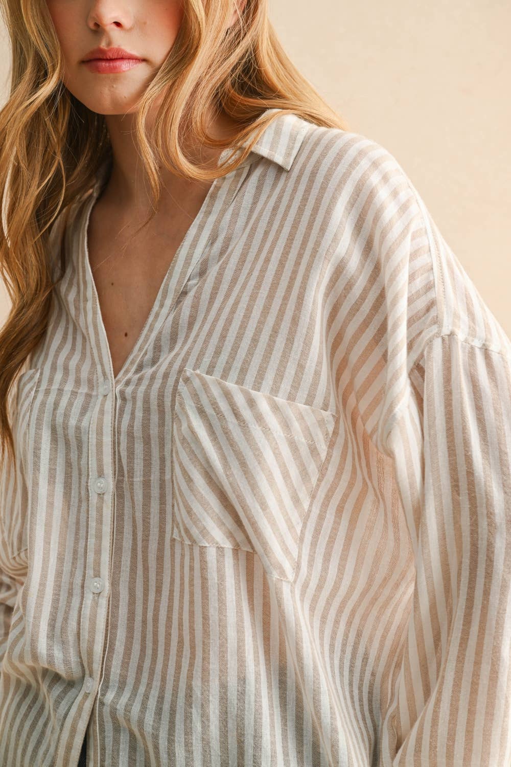 MMT549   STRIPED BUTTONDOWN SHIRTS