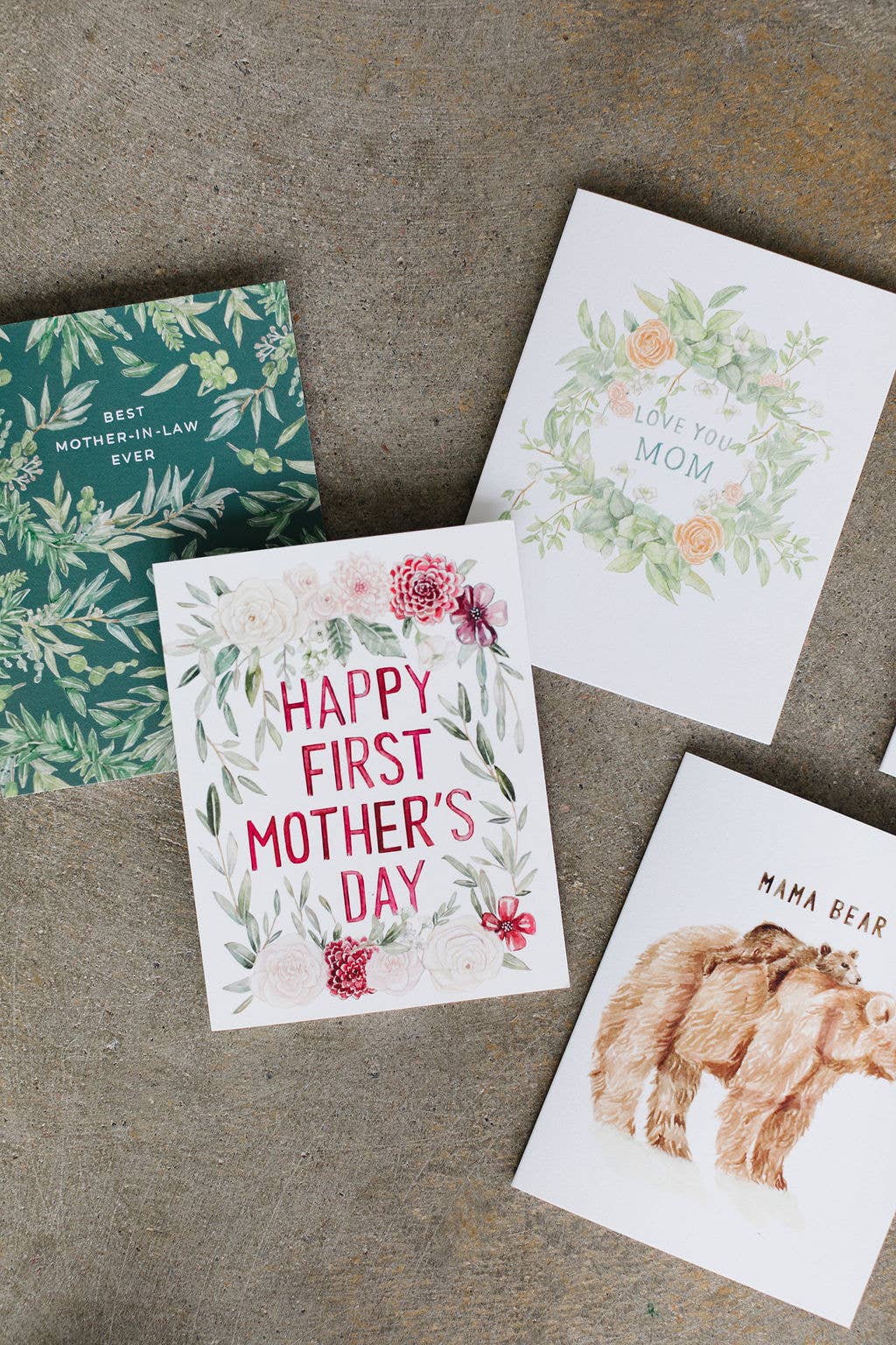 Mama Bear Greeting Card, Mother’s Day Bear Mom Card