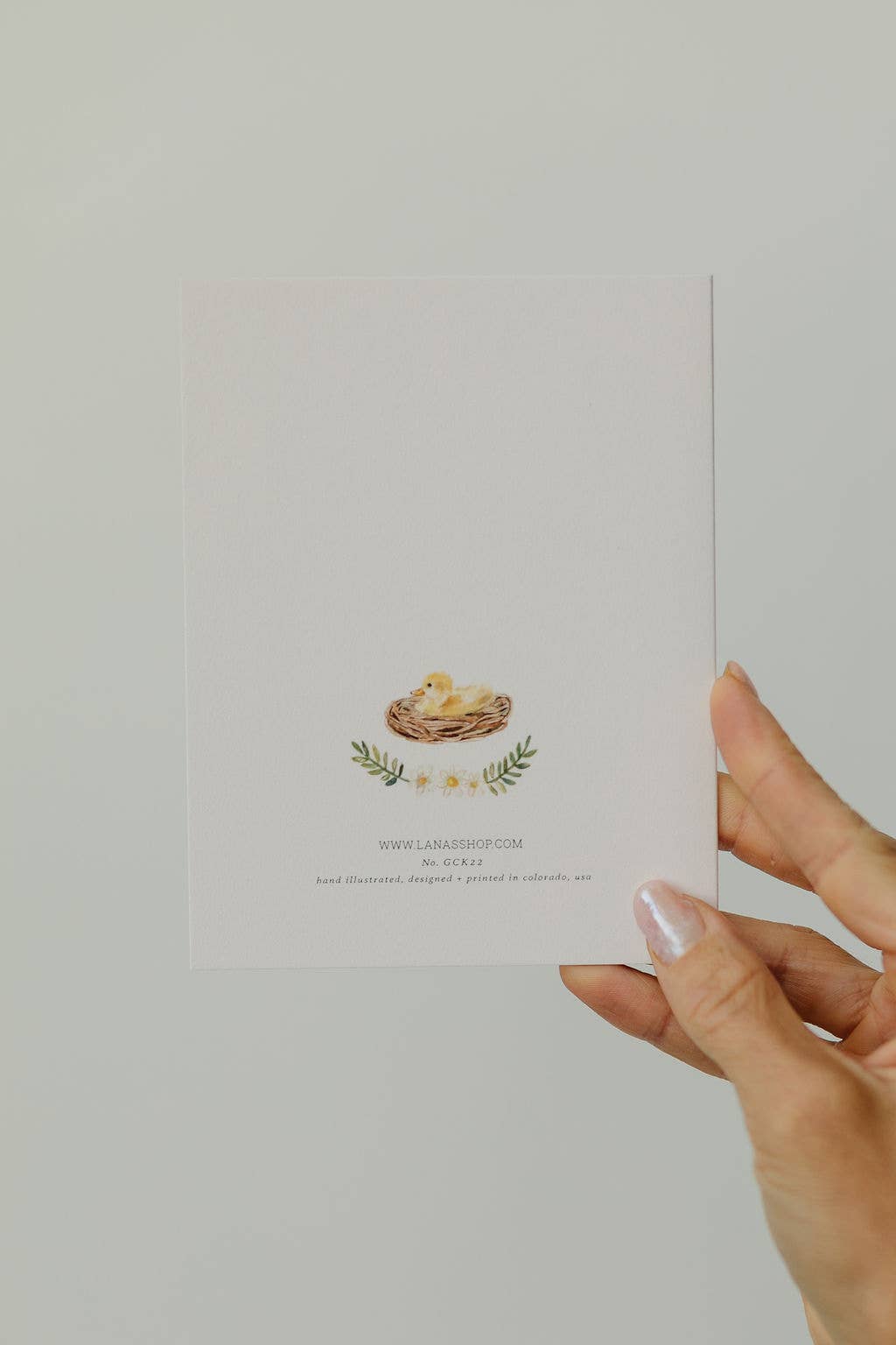 New Baby Little Duckling Greeting Card