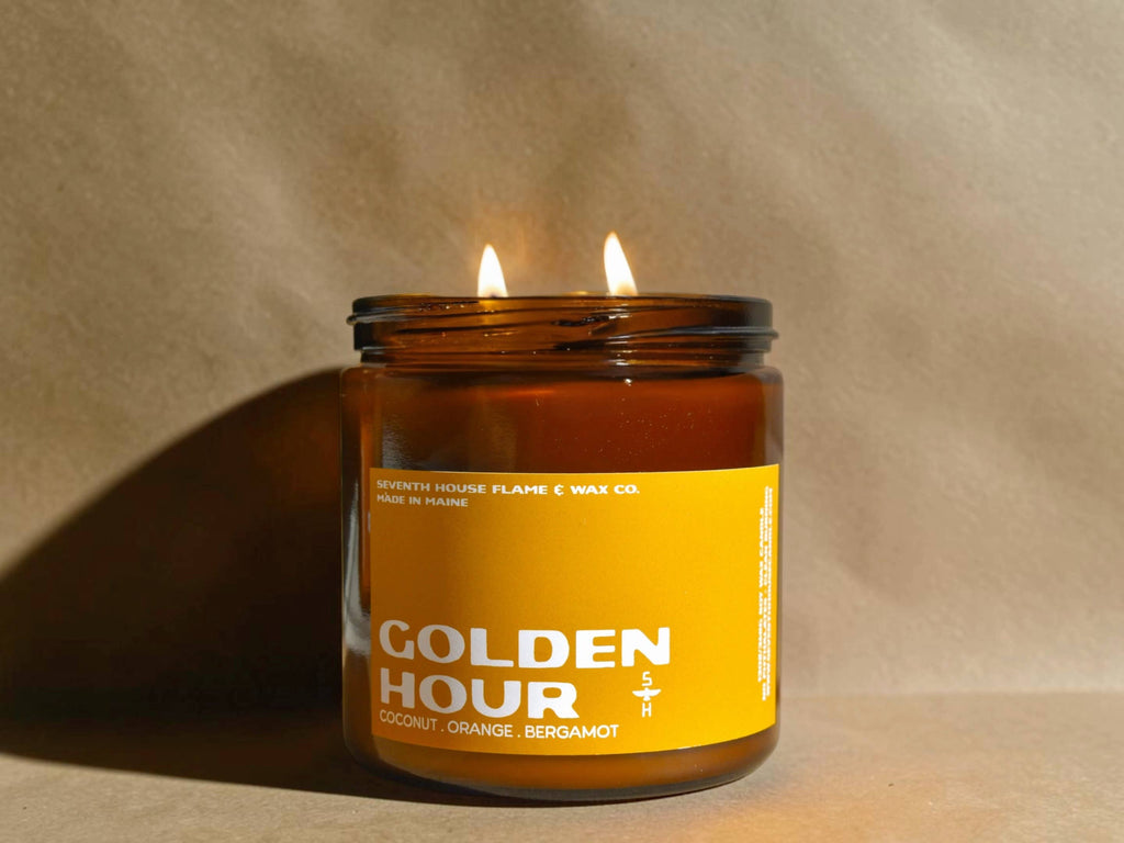 GOLDEN HOUR - Orange, Bergamot, Coconut Candle