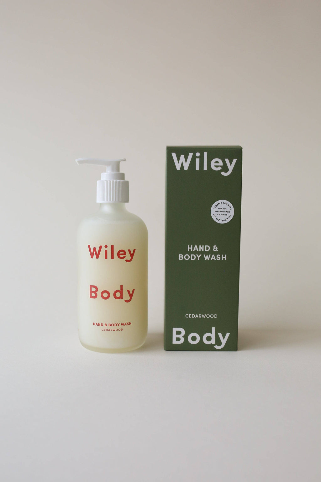 Cedarwood Hand & Body Wash | Glass Bottle | 8.5oz