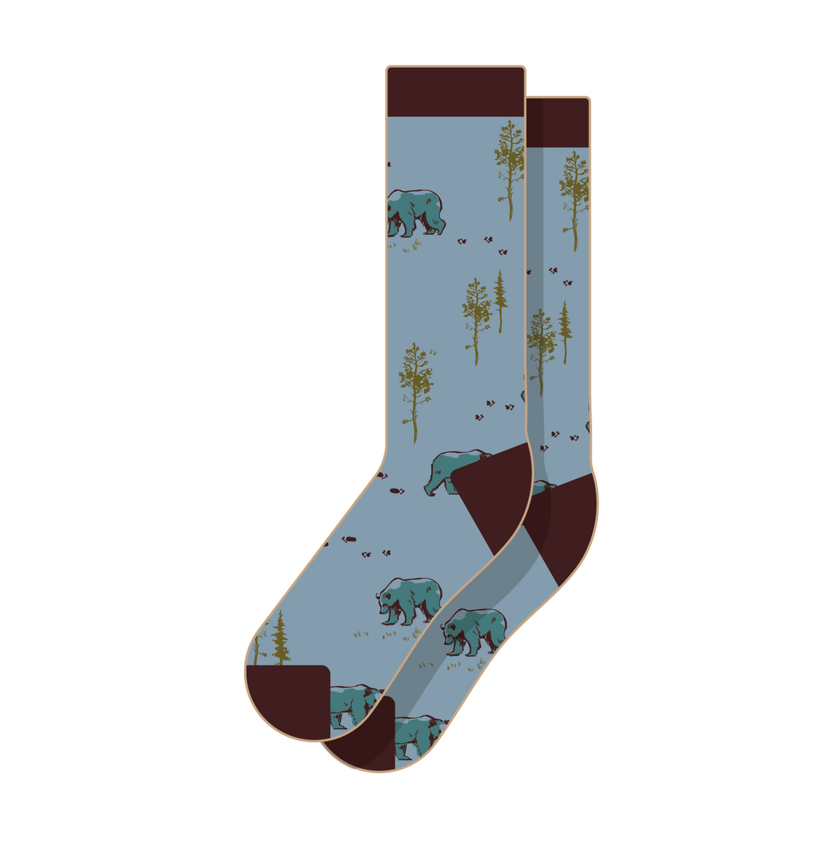 Grizzly Socks