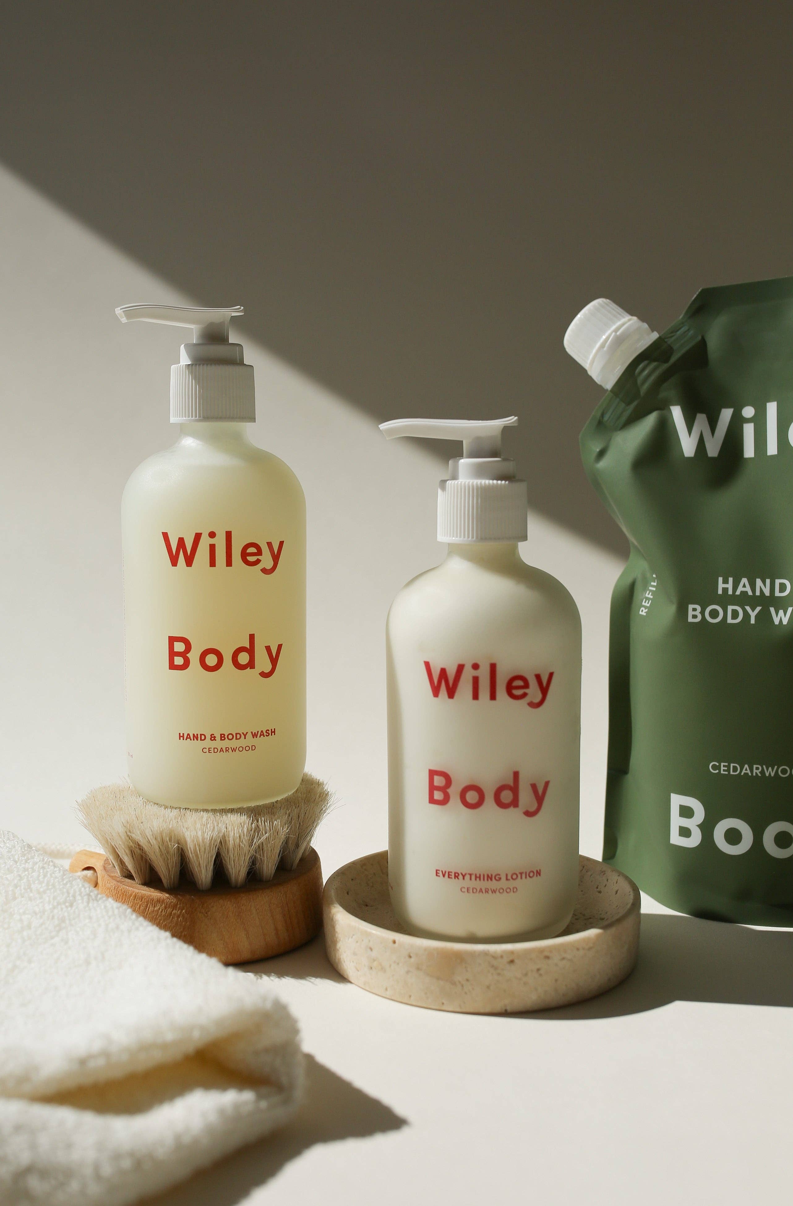 Cedarwood Hand & Body Wash | Glass Bottle | 8.5oz