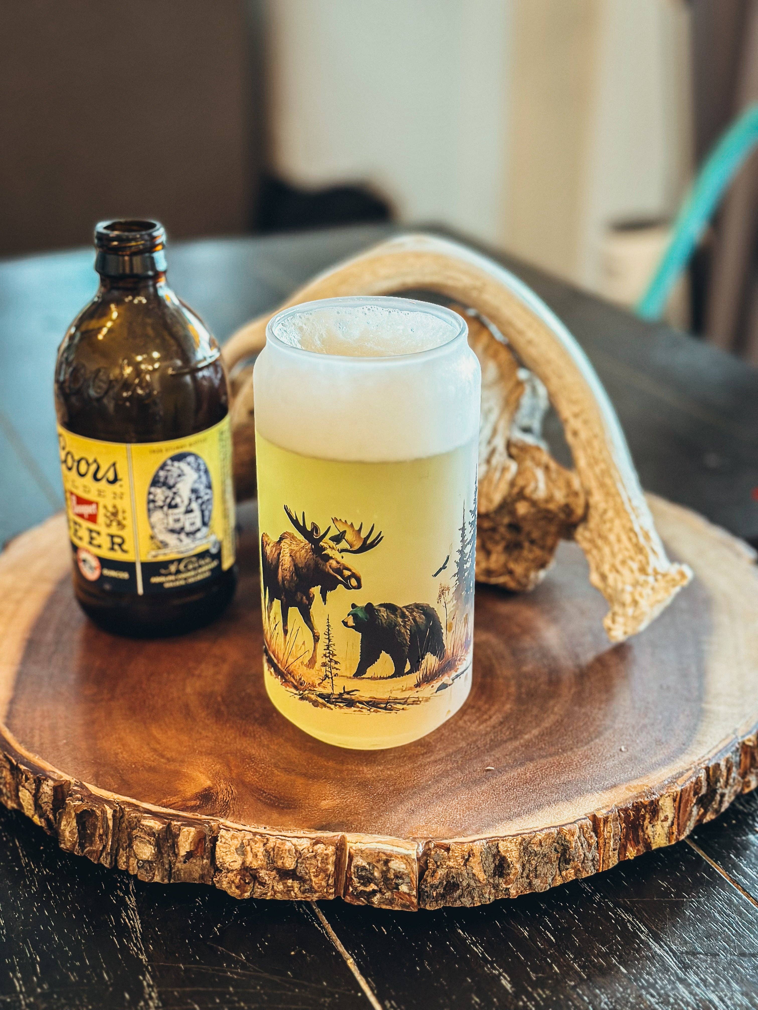 CALL OF THE WILD CAN GLASS