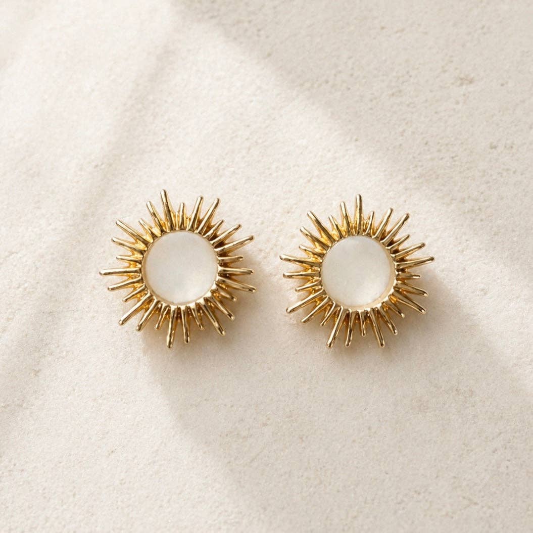 Sun Stud Earrings