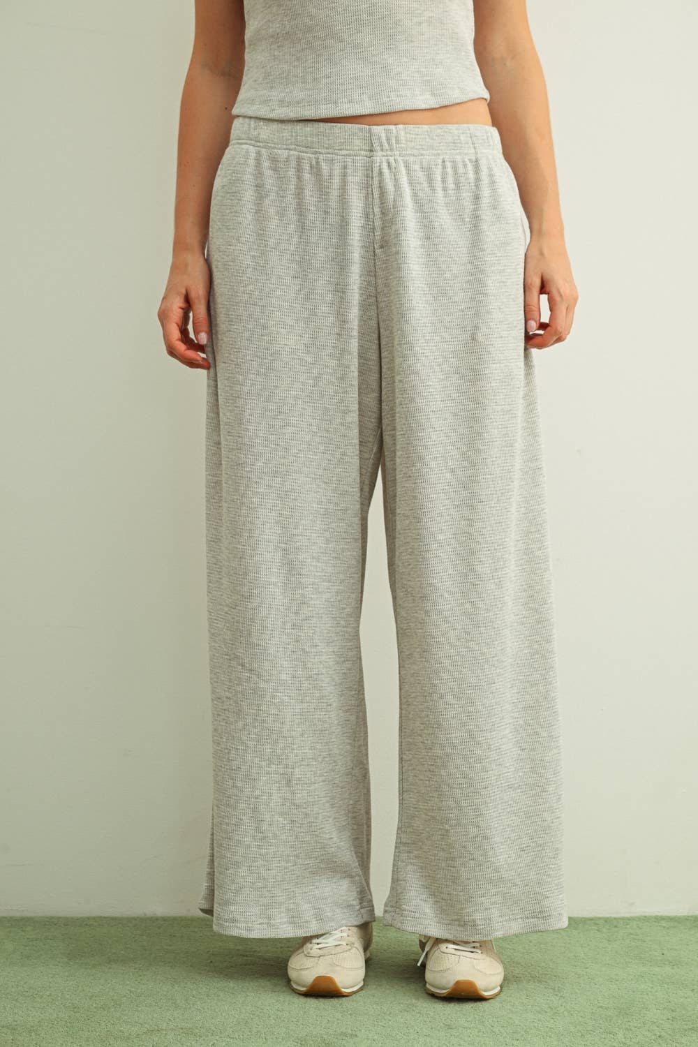 EP7145ST   WAFFLE FABRIC JOGGER PANTS