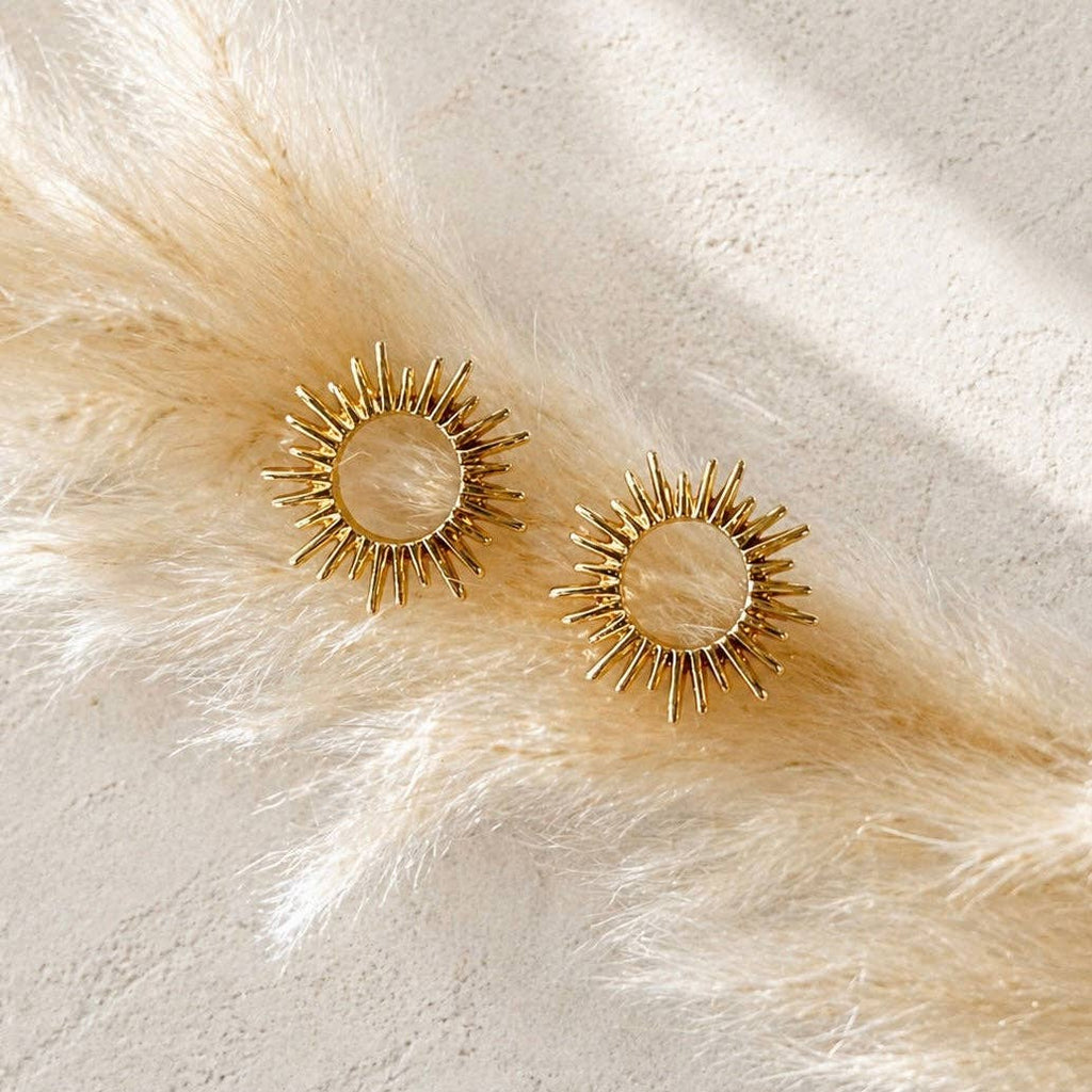 Sun Stud Earrings