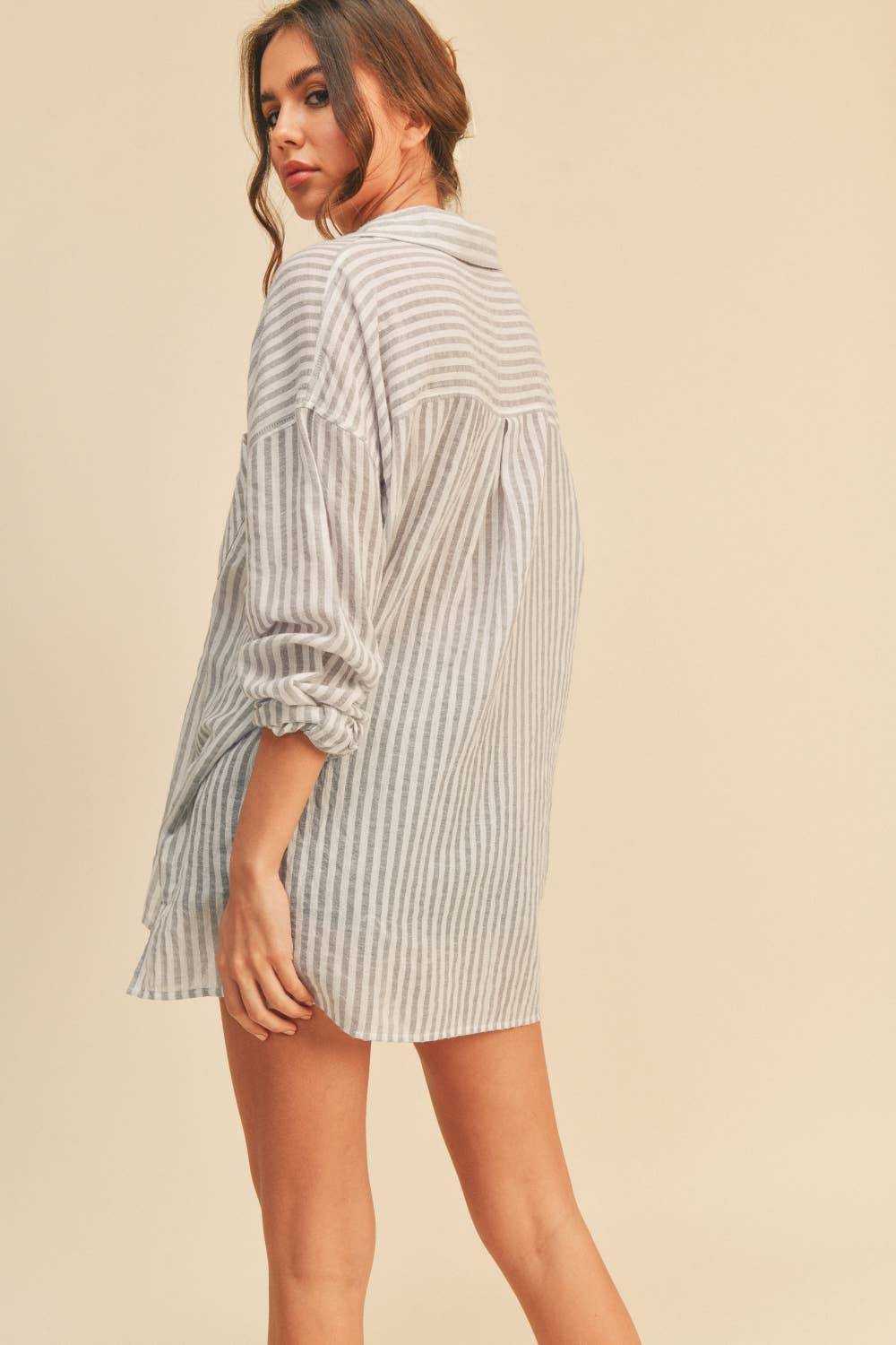 MMT549   STRIPED BUTTONDOWN SHIRTS