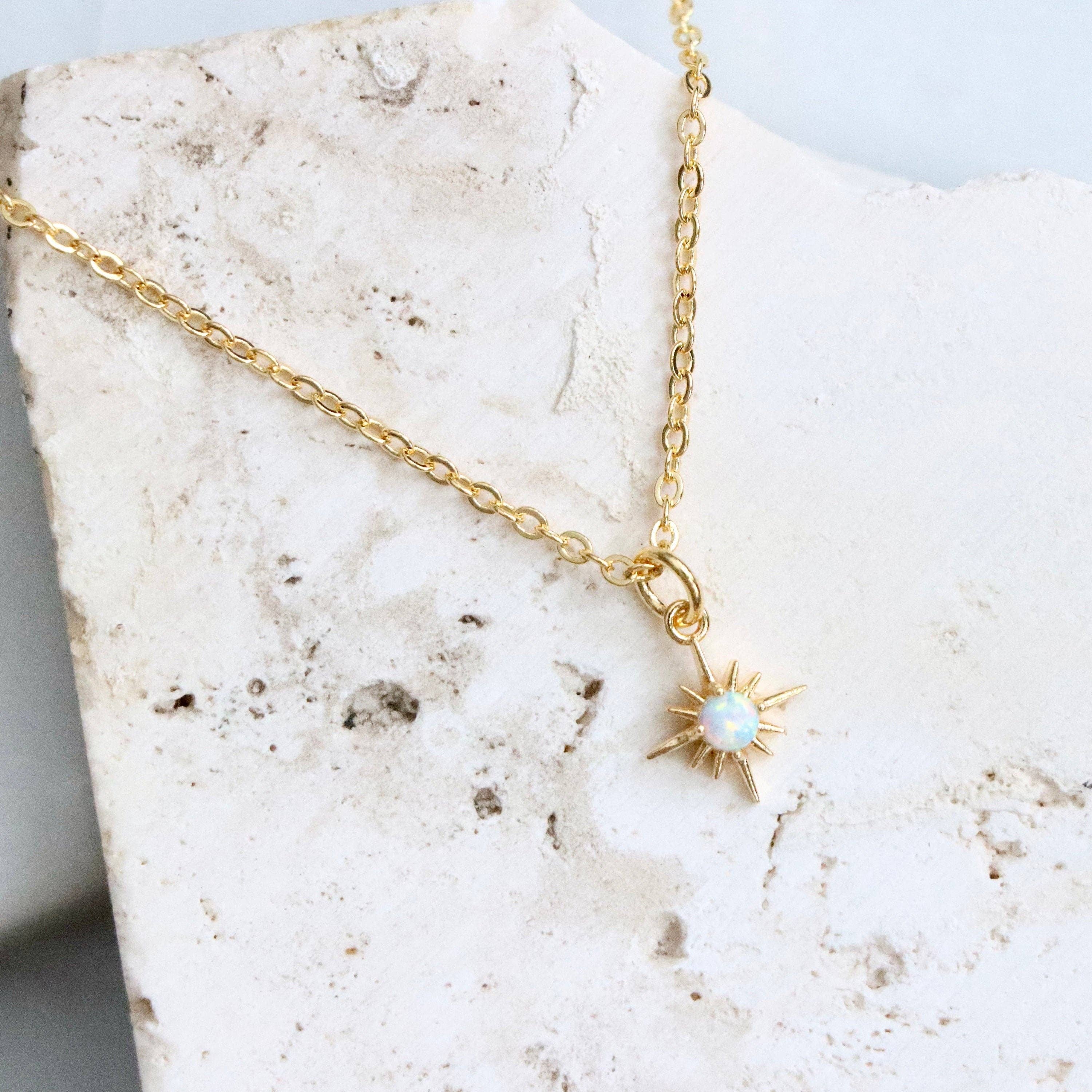 Mini Stone North Star Necklace