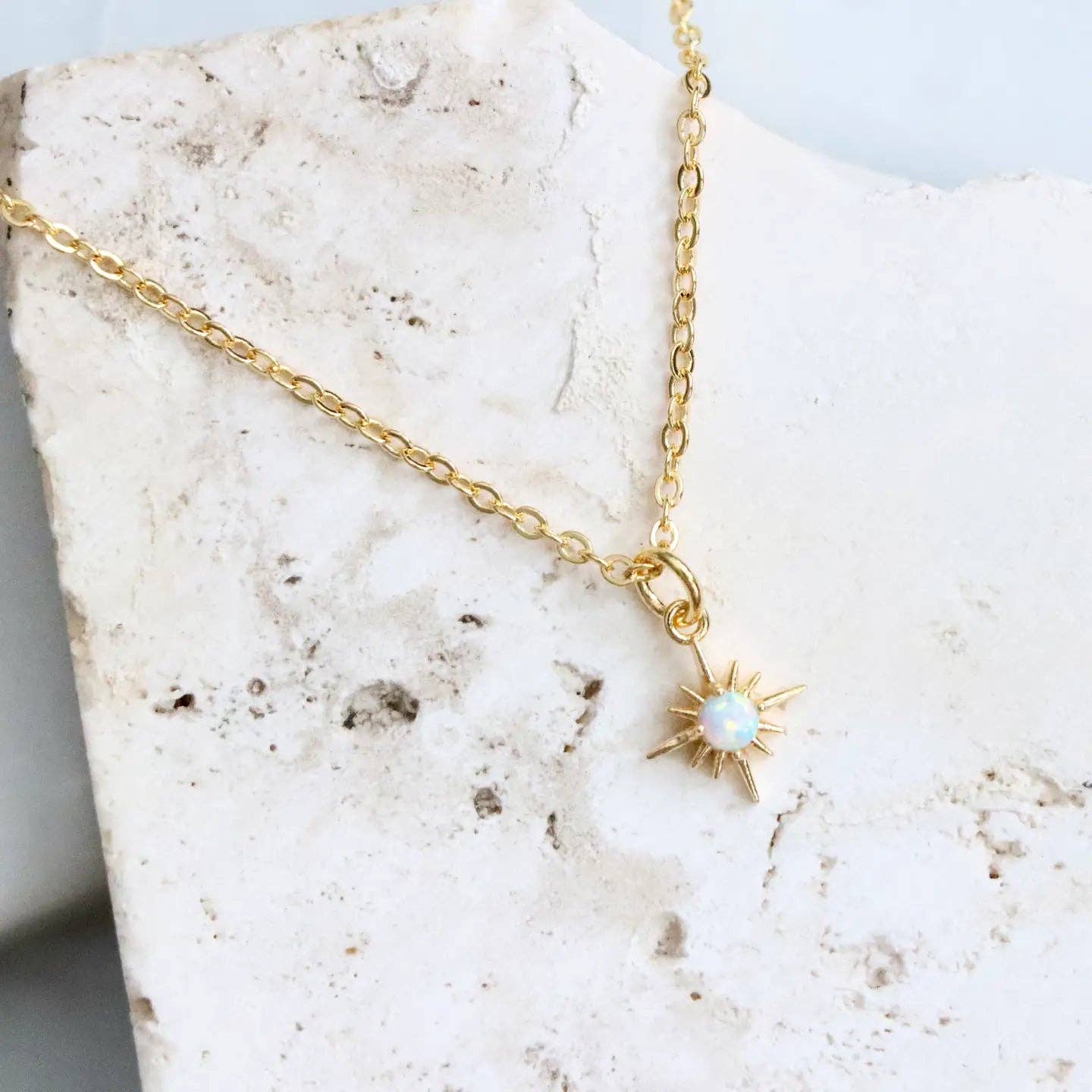 Mini Stone North Star Necklace