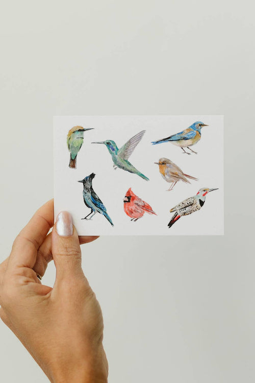 Birds Greeting Card