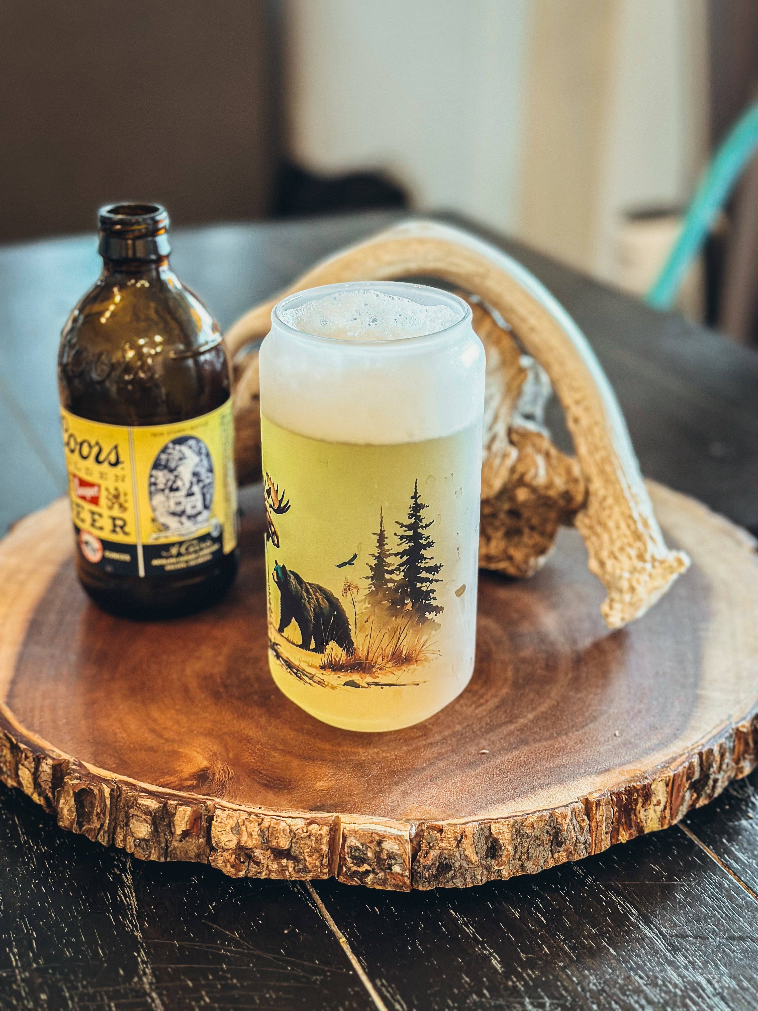 CALL OF THE WILD CAN GLASS