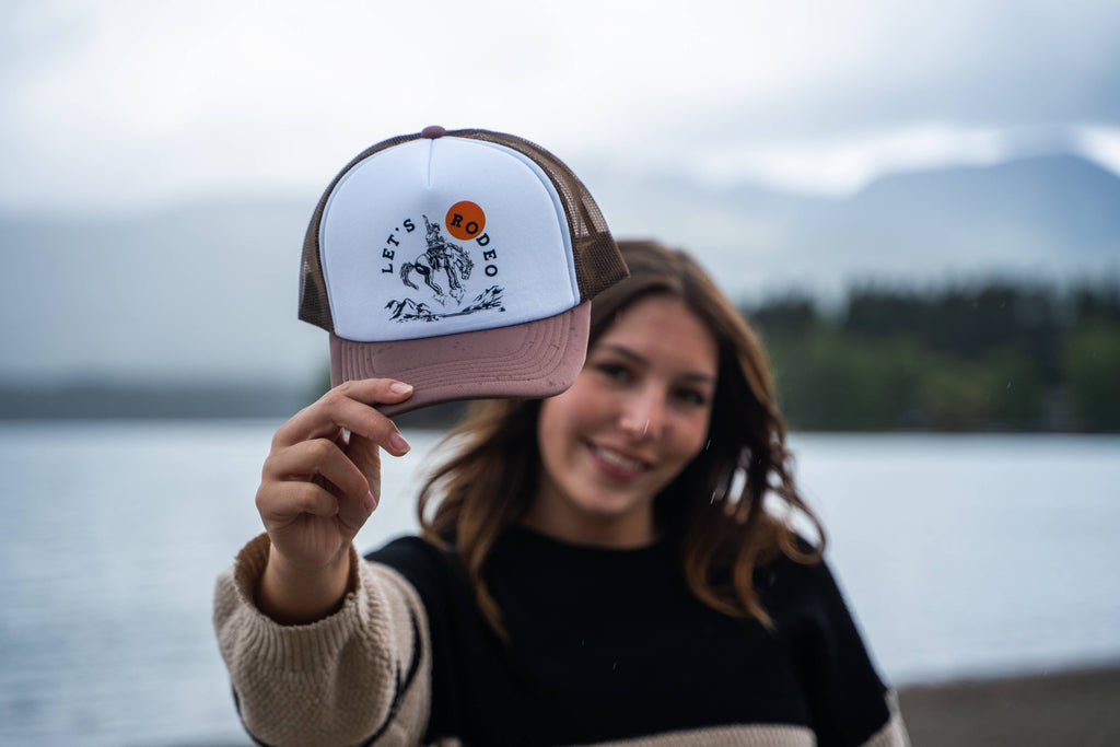 Let's Rodeo Foam Trucker - Taupe