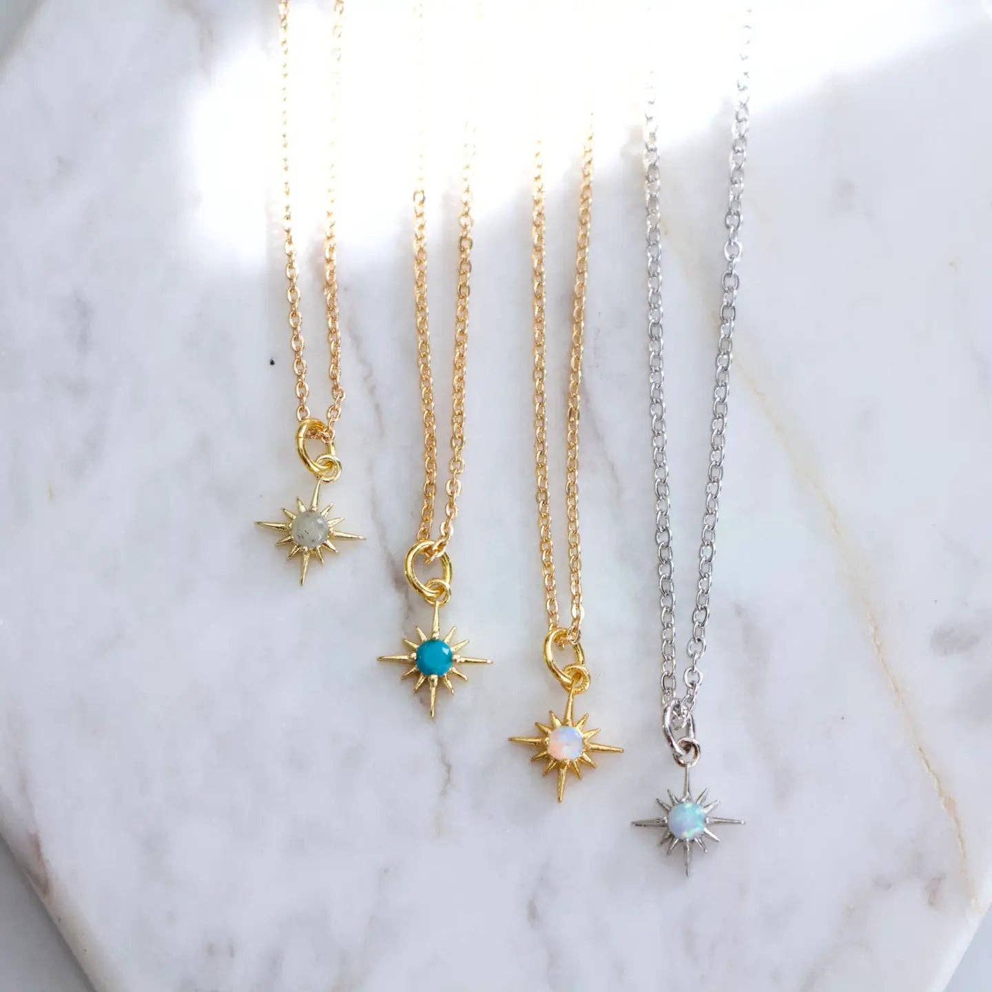 Mini Stone North Star Necklace