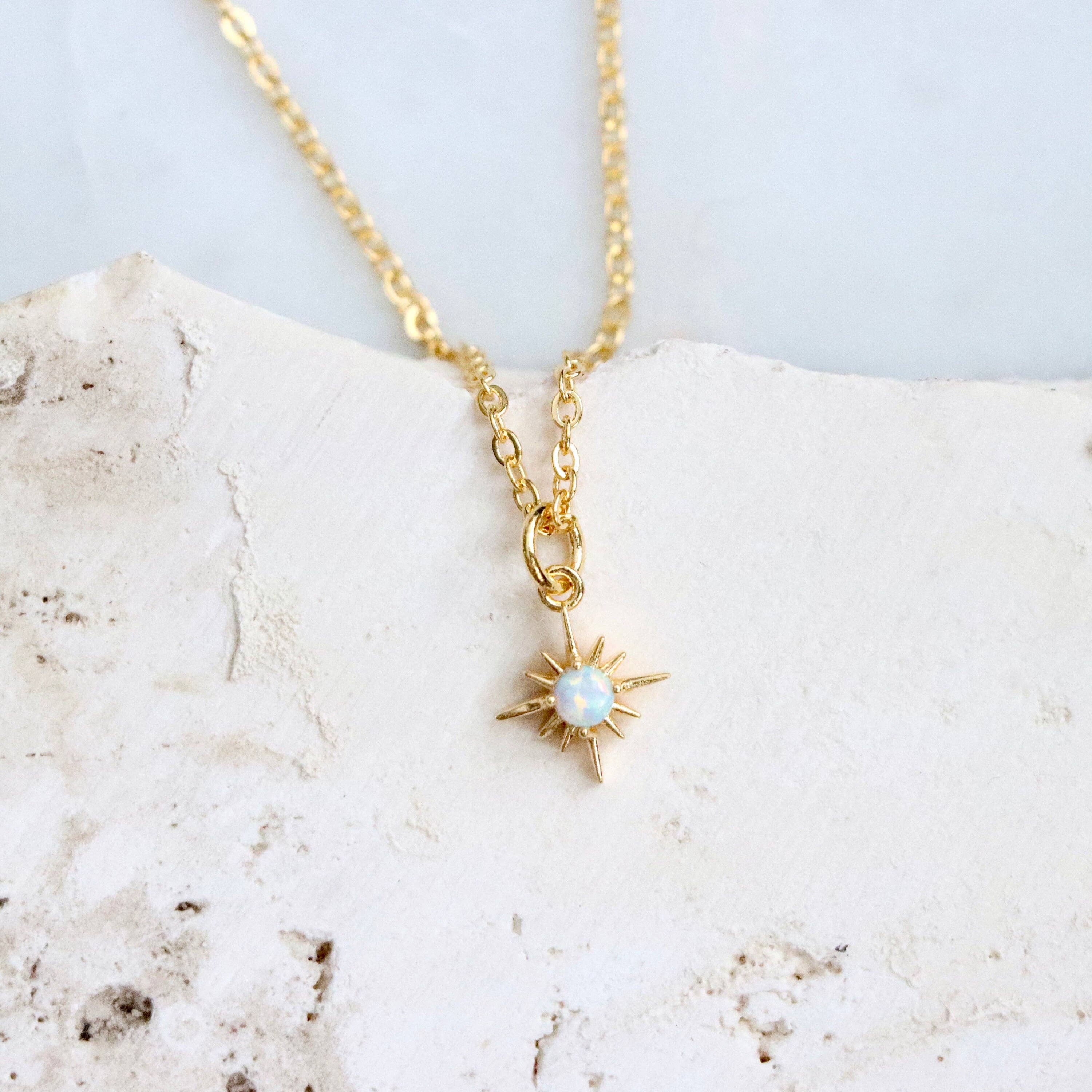 Mini Stone North Star Necklace
