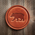 Bear Leather Coaster