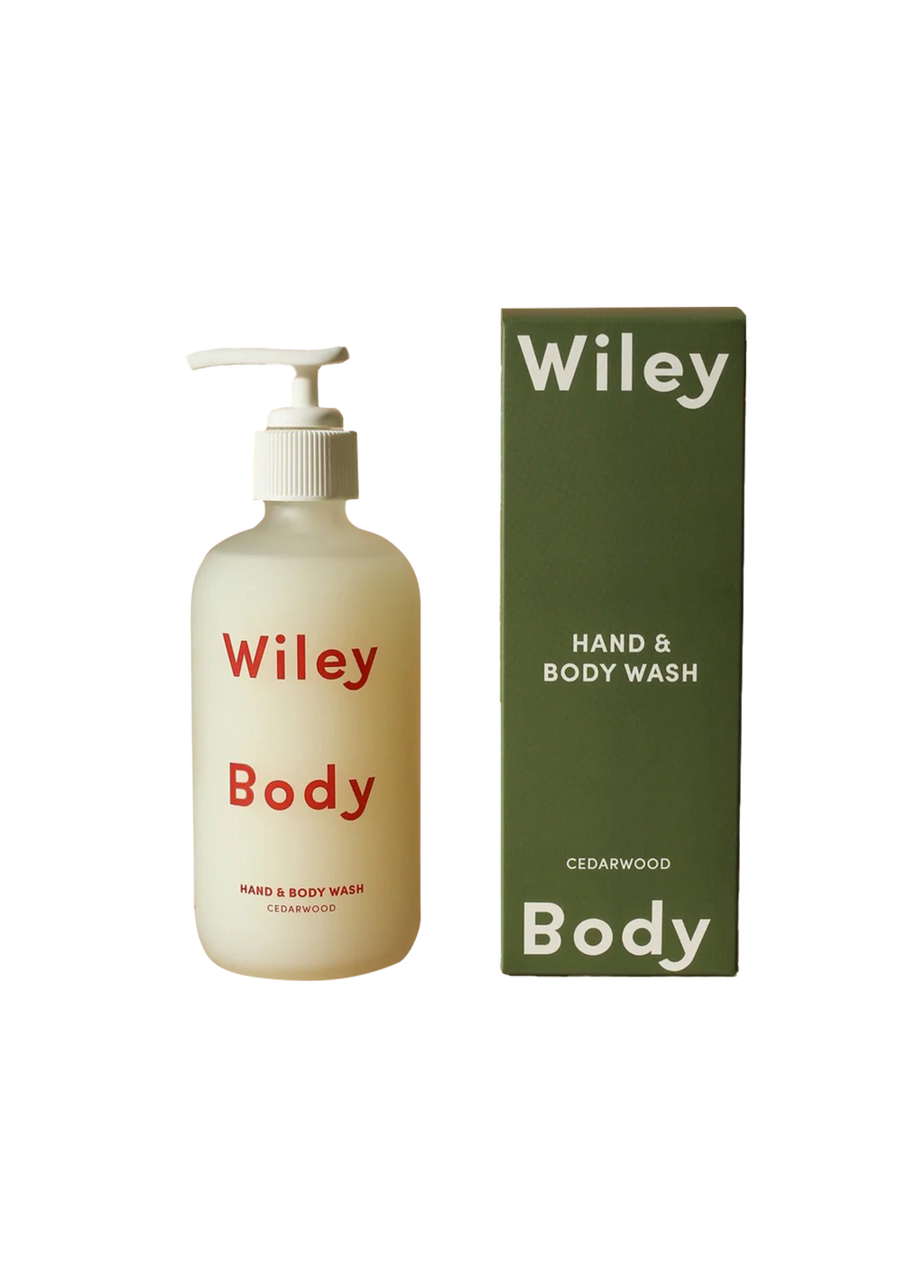 Cedarwood Hand & Body Wash | Glass Bottle | 8.5oz