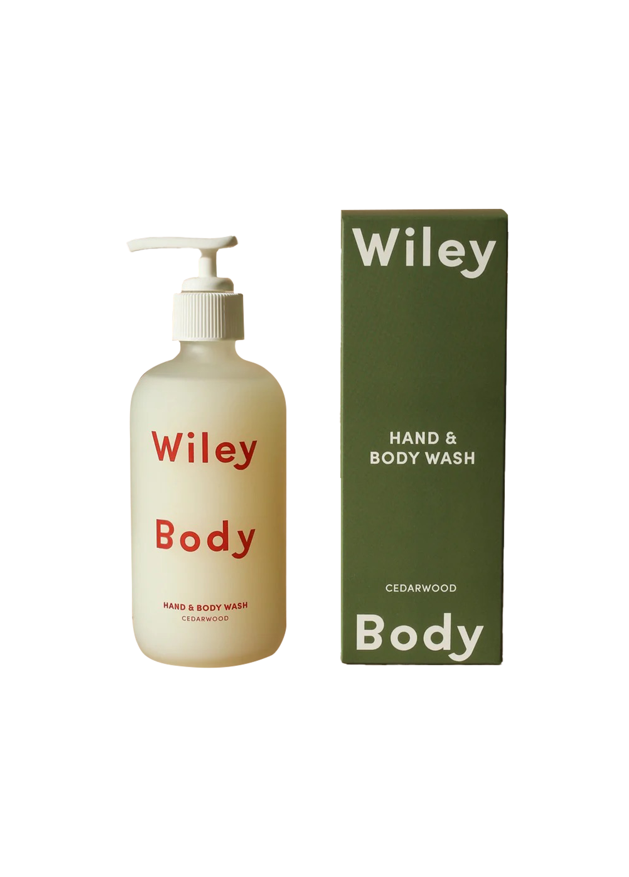 Cedarwood Hand & Body Wash | Glass Bottle | 8.5oz