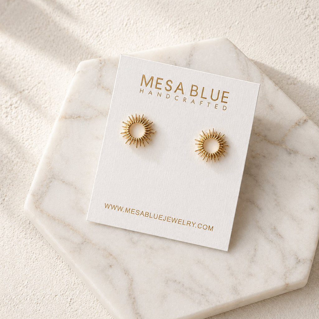 Sun Stud Earrings
