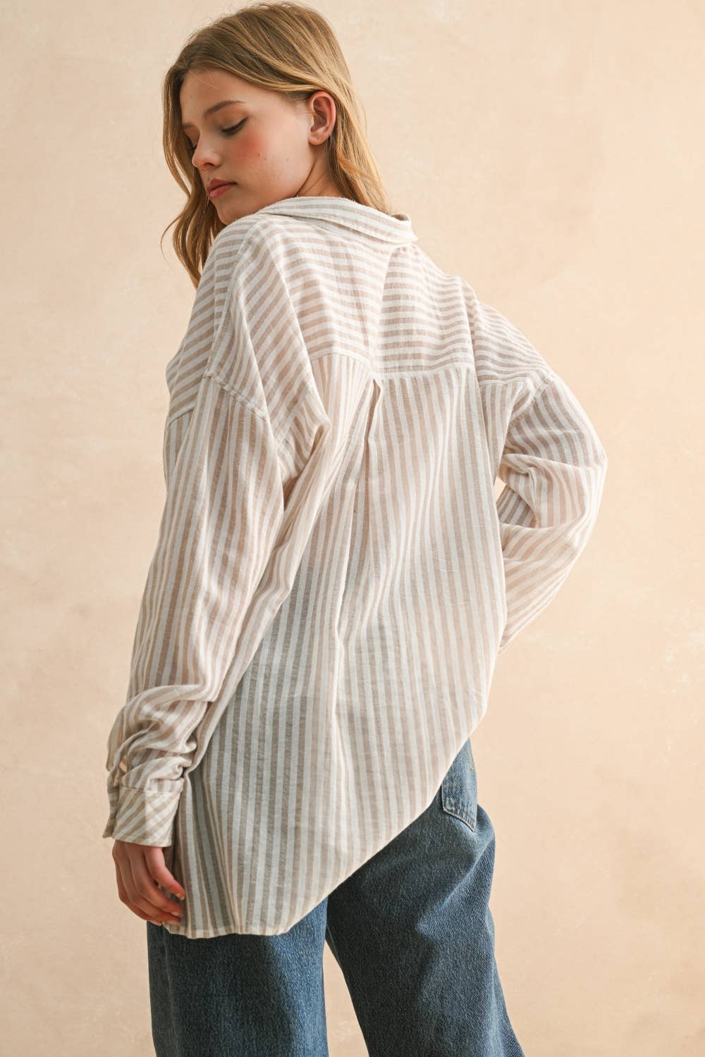 MMT549   STRIPED BUTTONDOWN SHIRTS