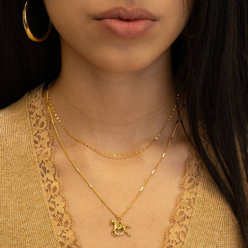 Year of the Horse Charm Necklace