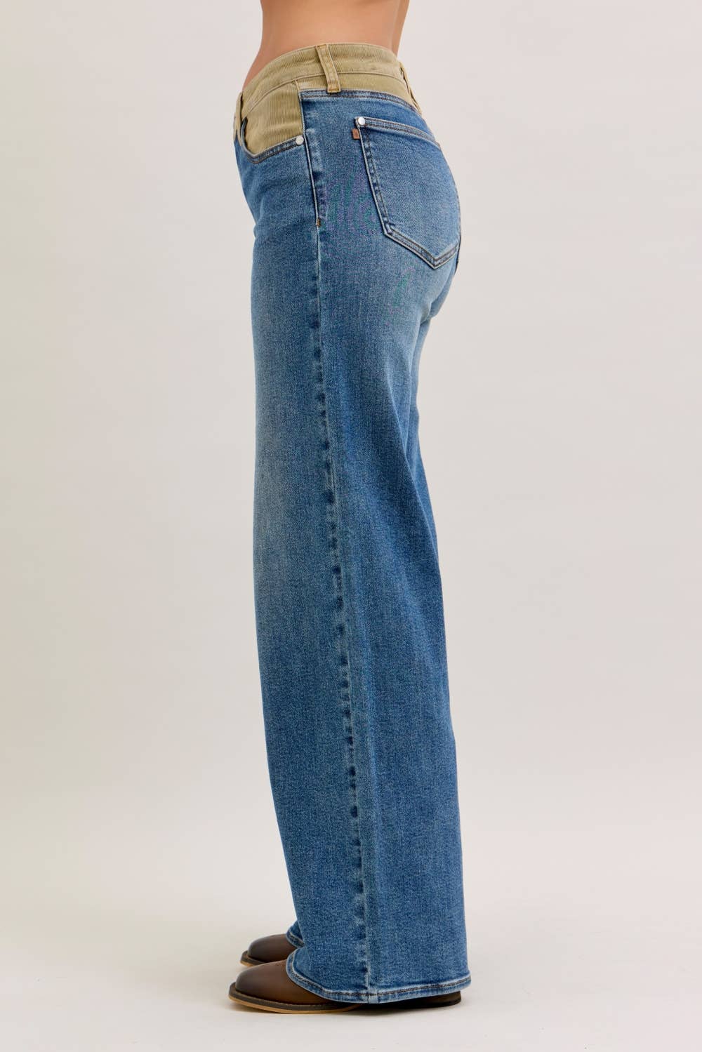 MR Column Straight With Corduroy Waist