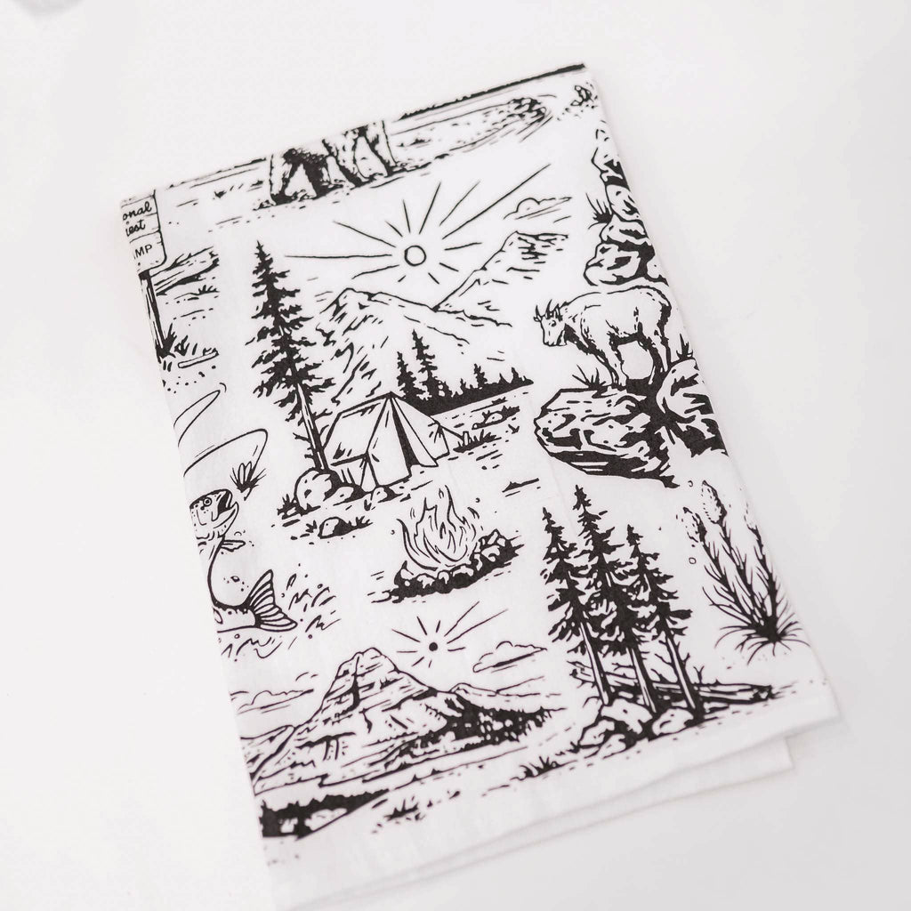 Tea Towel - National Forest
