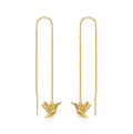 Hummingbird Threader Earrings