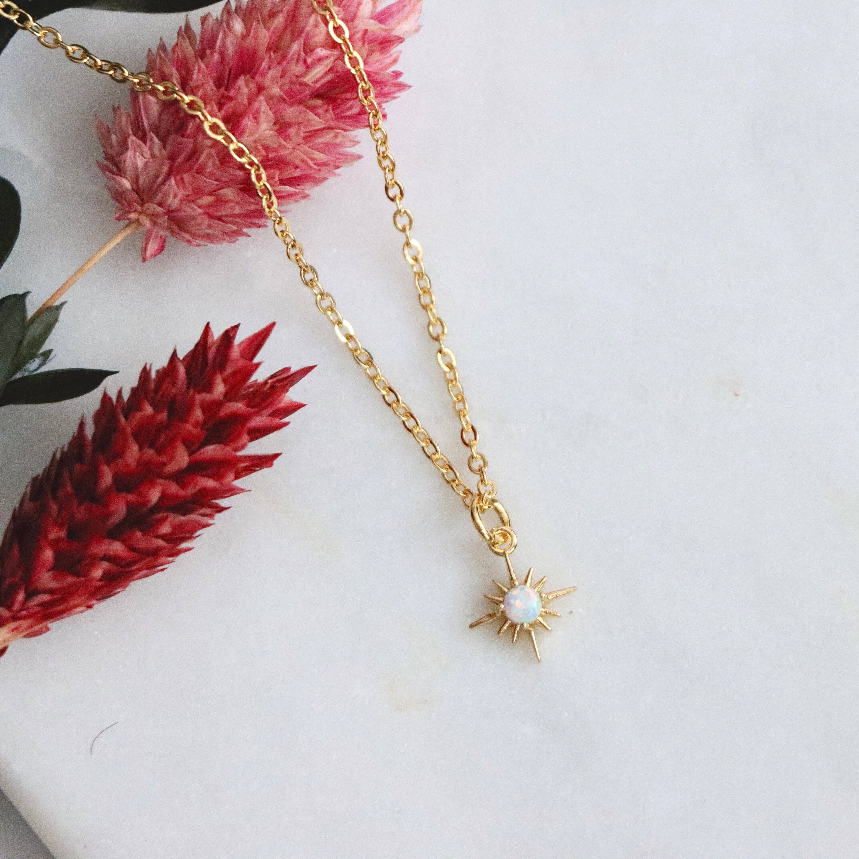 Mini Stone North Star Necklace