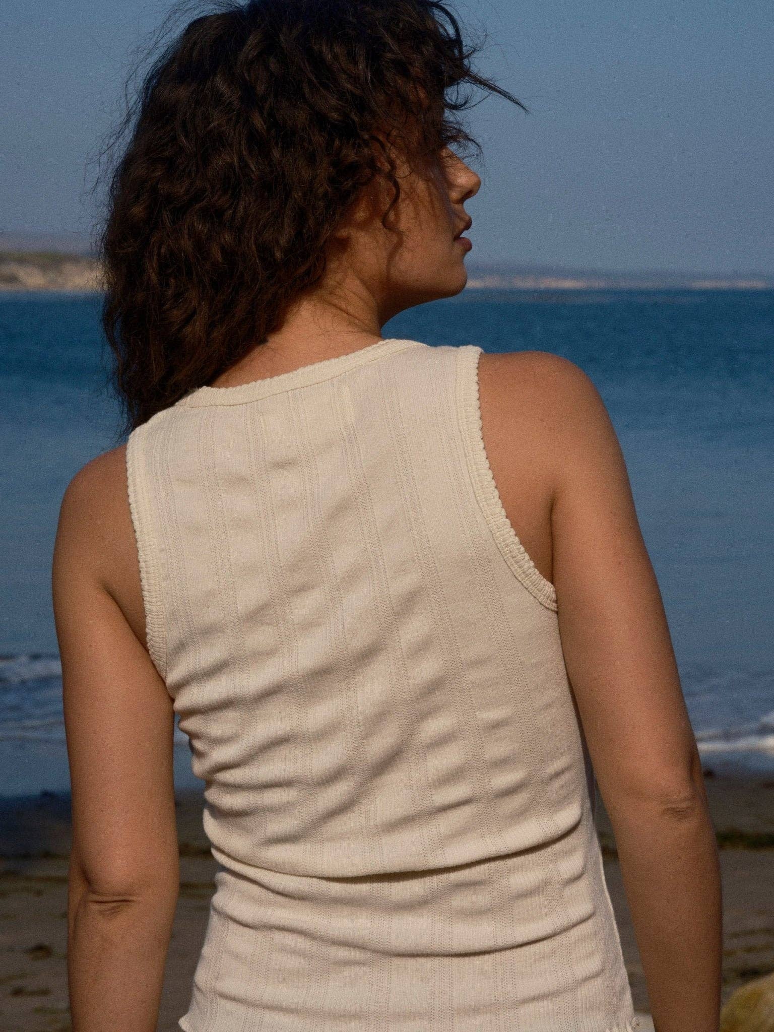 Pointelle Tank