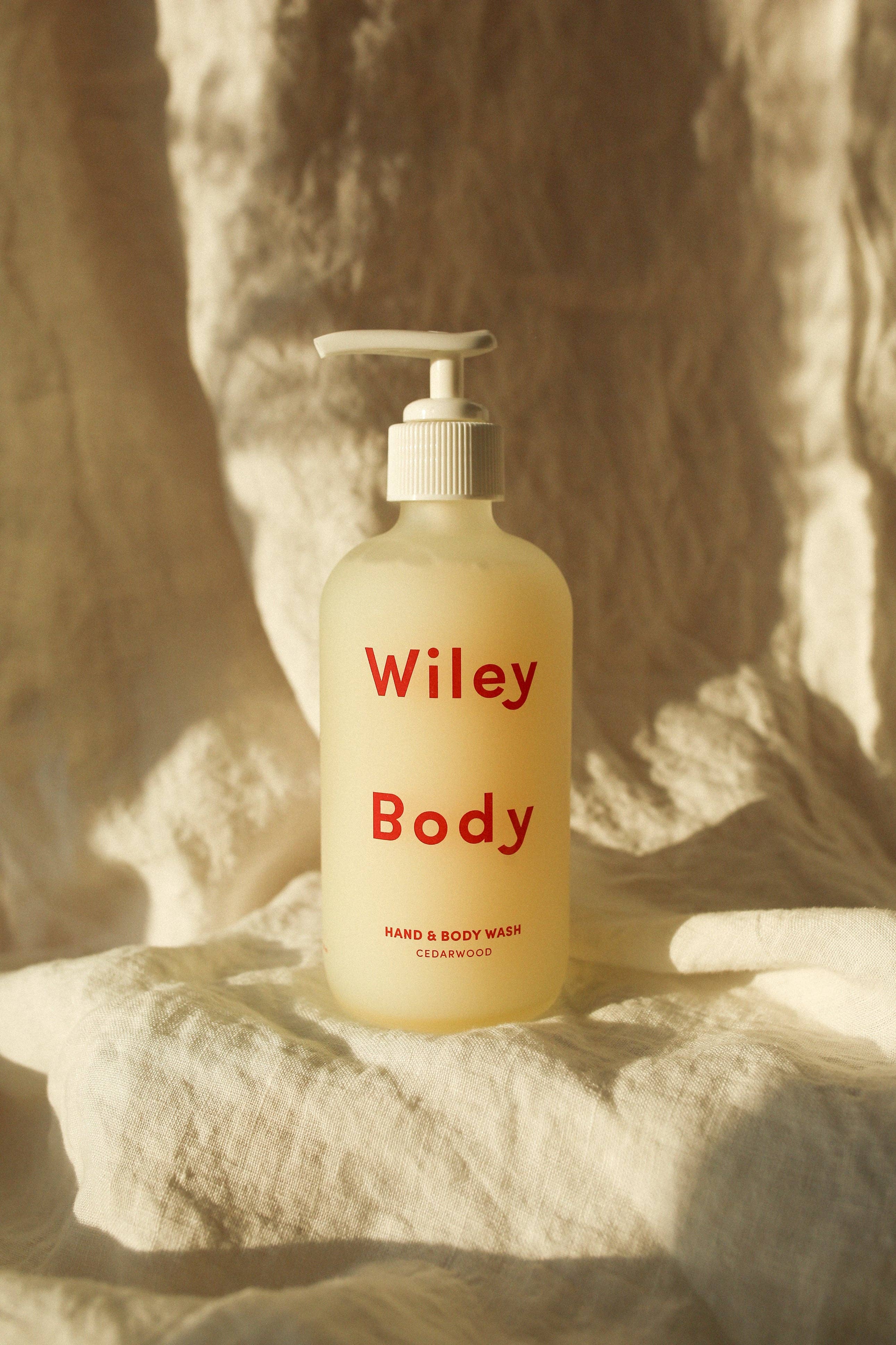 Cedarwood Hand & Body Wash | Glass Bottle | 8.5oz