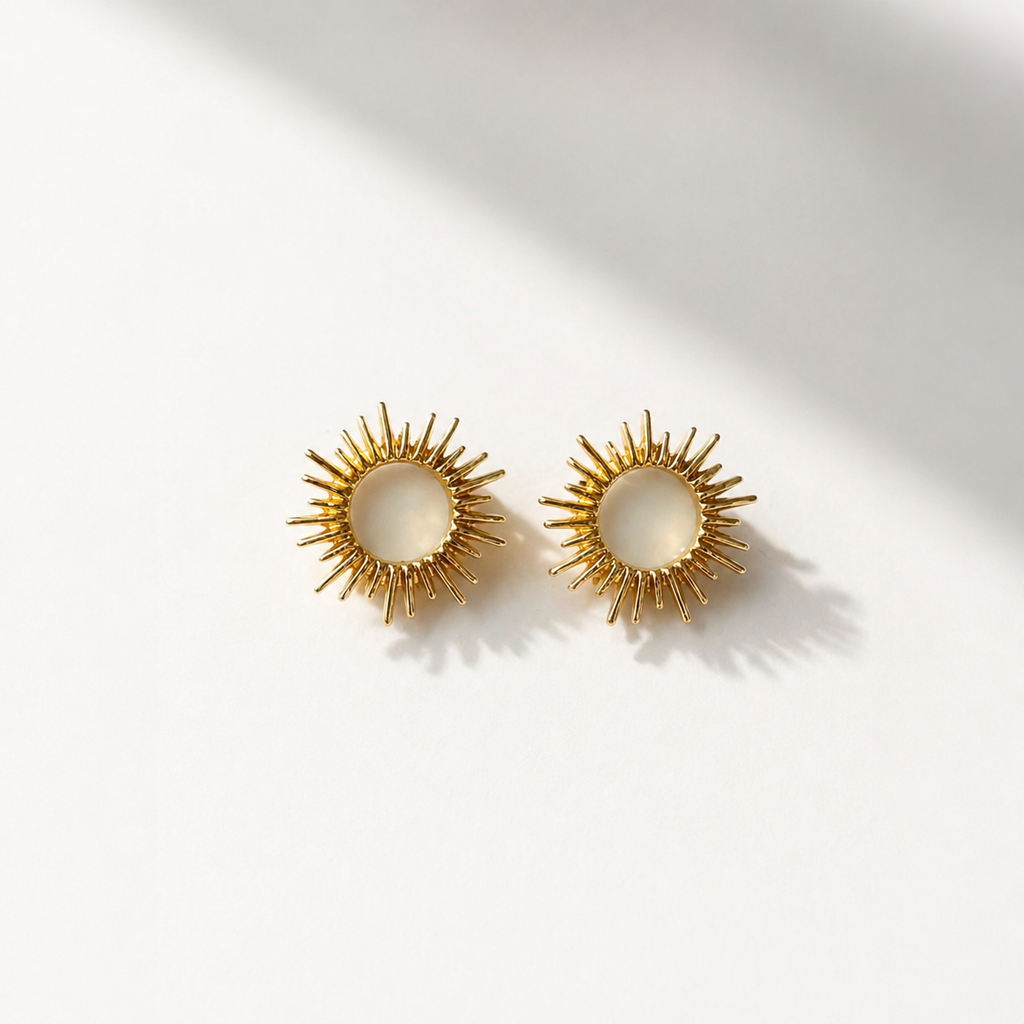 Sun Stud Earrings