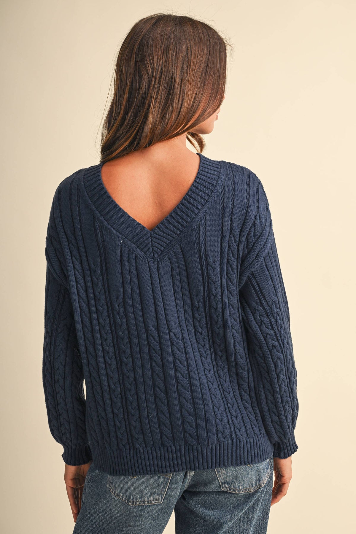 IT4935 BOAT NECK EMBROIDERED HERRING SWEATER TOP