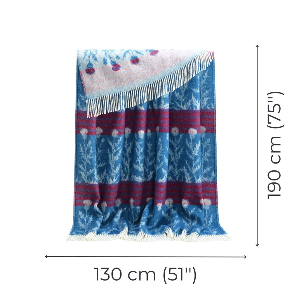 Thistle Wool Throw