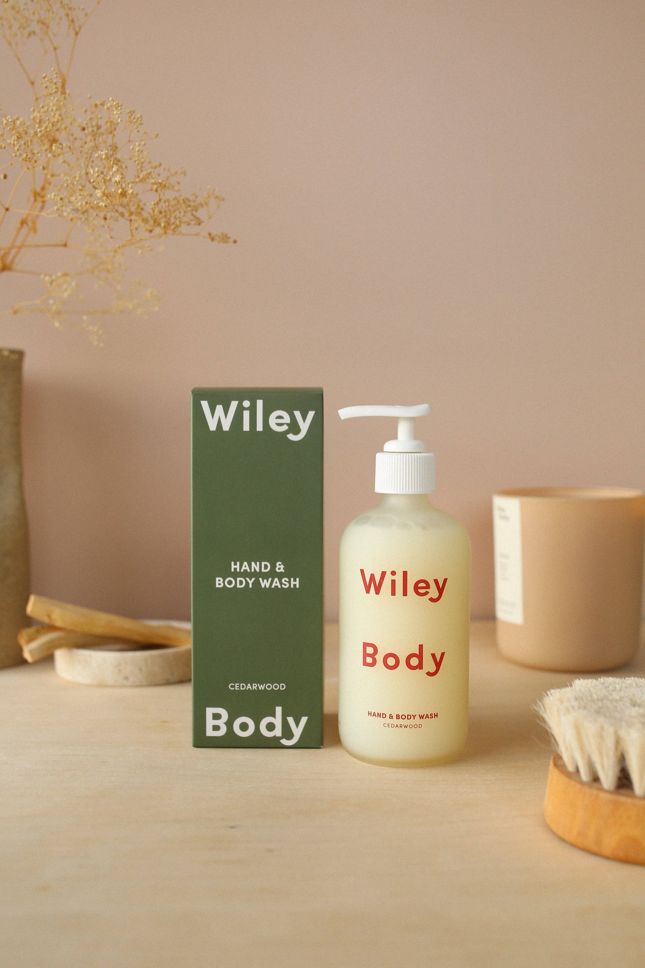 Cedarwood Hand & Body Wash | Glass Bottle | 8.5oz